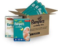 Wygraj 4× zapas pieluszek Pampers na cały rok za darmo