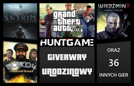 Wygraj grę GTA 5 na PC i 39 innych gier!