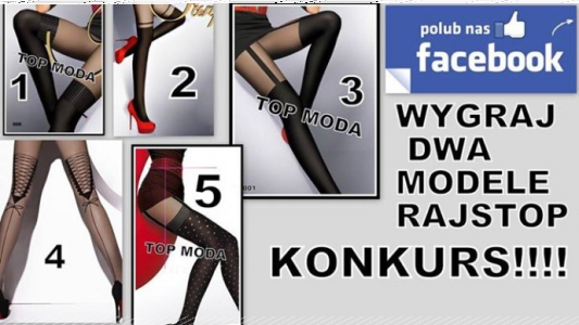 Wygraj rajstopy od TOP MODA sklep odzieżowy