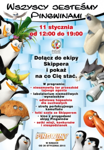 Wygraj bilety: Spotkaj Pingwiny z Madagaskaru Wrocław, Szczecin do godz. 10:00
