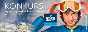 Konkurs "Wsparcie dla Kamila Stocha" do 15:00