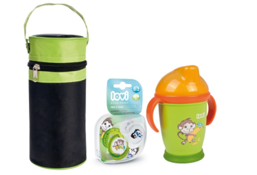 Termoopakowanie, kubek niekapek Hot&Cold Friends oraz smoczki uspokajające z tej kolekcji dla najbardziej pomocnych użytkowników forum