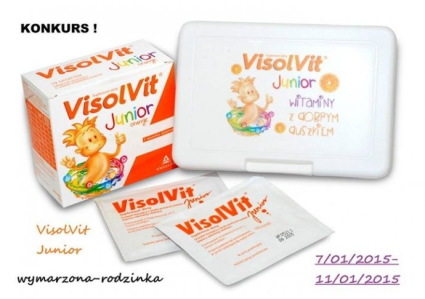 Wygraj zestaw Witamin VisolVit plus Lunchbox