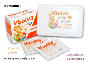 Wygraj zestaw Witamin VisolVit plus Lunchbox