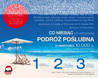 Konkurs "Wielka Loteria - Zakochani z Apart"