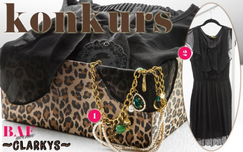 Wygraj małą czarną lub śliczny naszyjnik