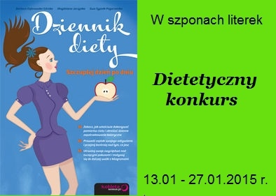 Dietetyczny konkurs z atramentowomi.blogspot.com