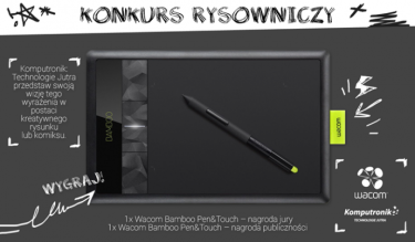 Konkurs rysowniczy: wygraj tablety do rysowania WACOM