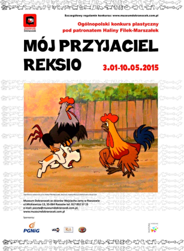 Konkurs "Mój przyjaciel Reksio"