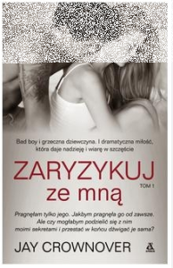 Wygraj książkę "Zaryzykuj ze mną" Crownover Jay