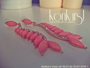 Wygraj kolczyki od carolajnaaa.blogspot.com