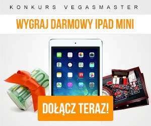 Wygraj iPad Mini z VegasMaster