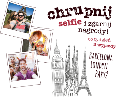 Konkurs fotograficzny "Chrupnij selfie i wygraj"