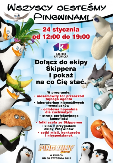 Wygraj bilety na "Pingwiny" w Warszawie i Katowicach, do godz. 10:00