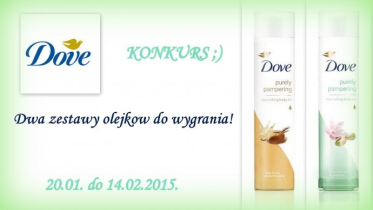 Wygraj jeden z 2 zestawów olejków Dove