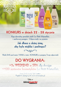Konkurs "Jak dbasz o skórę zimą" Intermarche