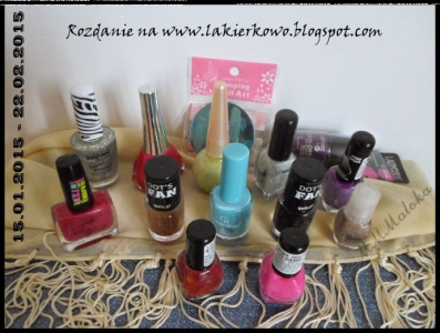 Rozdanie lakierowe z lakierkowo.blogspot.com