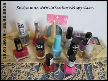 Rozdanie lakierowe z lakierkowo.blogspot.com