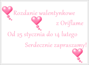 Walentynkowy konkurs z Oriflame