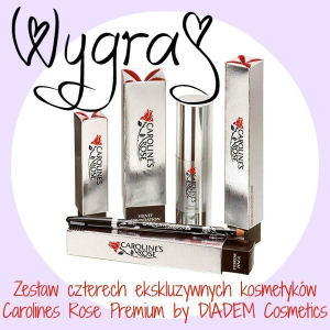 Wygraj zestaw kosmetyków Carolines Rose Premium