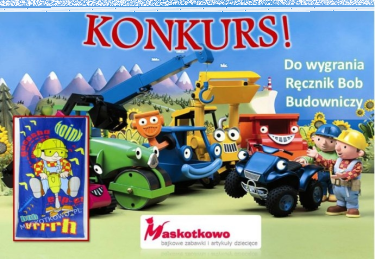 Wygraj ręcznik Bob Budowniczy