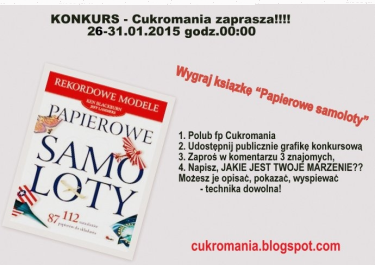 Wygraj super książkę "Papierowe samoloty"
