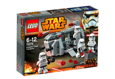 Narysuj scenę walki i wygraj zestaw LEGO 75078 Transport Szturmowców