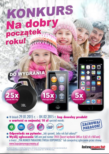Konkurs "Na dobry początek roku" Intermarche