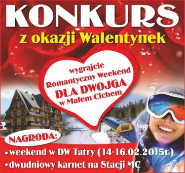 Konkurs "Zimowe, rymowane Walentynki"