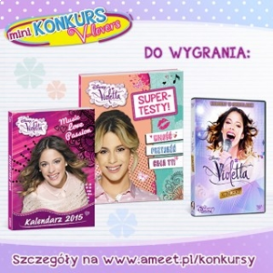 Wygraj zestaw gadżetów Violetta, do godz. 12:00