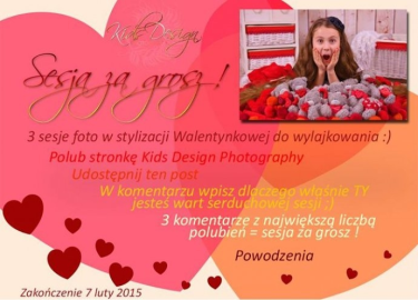 Konkurs "Sesja zdjęciowa - Walentynki 2015"