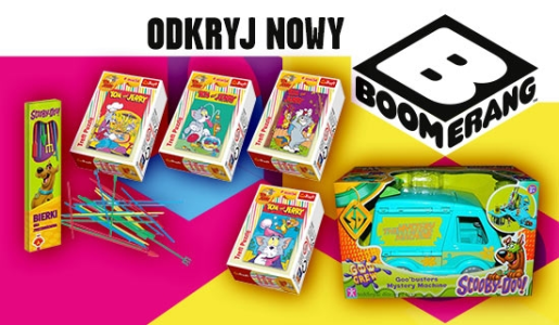 Konkurs "Odkryj nowy BOOMERANG"