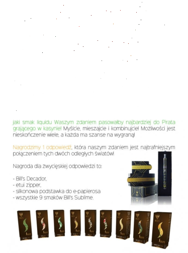 Konkurs "Piraci z Vegas"