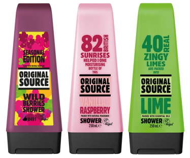 Konkurs z marką Original Source