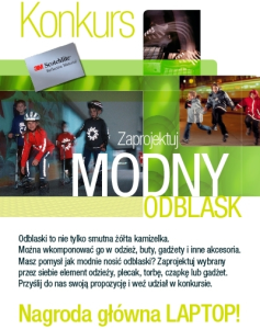 Konkurs MODNY ODBLASK na projekt z użyciem odblaskiem
