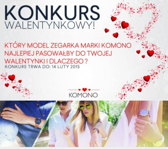 Konkurs "Walentynkowy KOMONO"