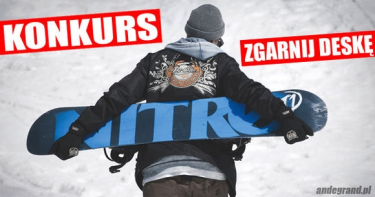 Konkurs "Zgarnij deskę snowboardową"