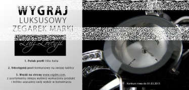 Wygraj luksusowy zegarek marki Luiz Lorenzi!