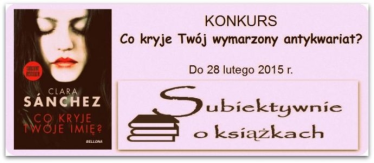 Konkurs "Co kryje Twój wymarzony antykwariat?"