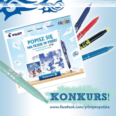 Konkurs "Popisz się na Fejsie w ferie"