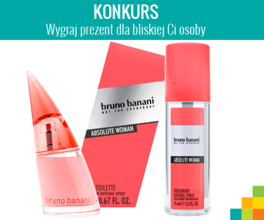 Wygraj perfumy Bruno Banani, Drogeria Natura, do godz. 12:00