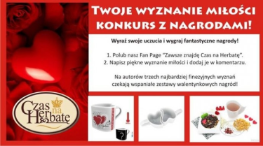 Konkurs walentynkowy "Twoje wyznanie miłości"