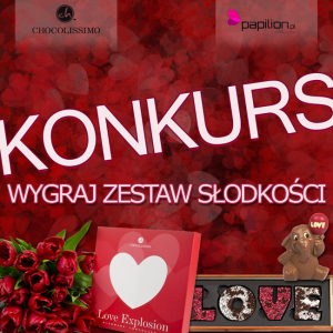 Wygraj zestaw słodkości z okazji Walentynek