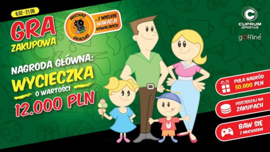 Konkurs Cuprum Arena "Muchas Gracias i rodzina Kowalskich" Lubin