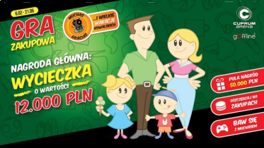 Konkurs Cuprum Arena "Muchas Gracias i rodzina Kowalskich" Lubin