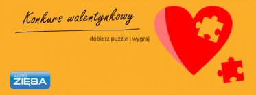 Konkurs walentynkowy "Dobierz puzzle i wygraj"