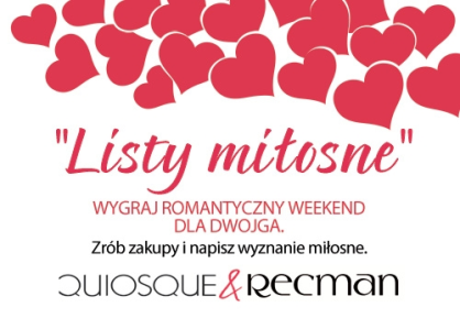 Modowy Konkurs Walentynkowy "Listy miłosne"