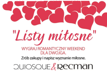 Modowy Konkurs Walentynkowy "Listy miłosne"