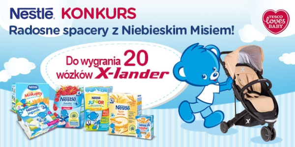 Konkurs "Radosne spacery z Niebieskim Misiem"