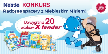 Konkurs "Radosne spacery z Niebieskim Misiem"